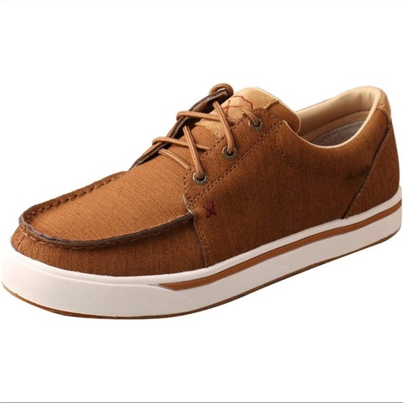 Men's Size 13 Twisted X Kicks Moc Toe Casual Shoe - Clay - Picture 4 of 9
